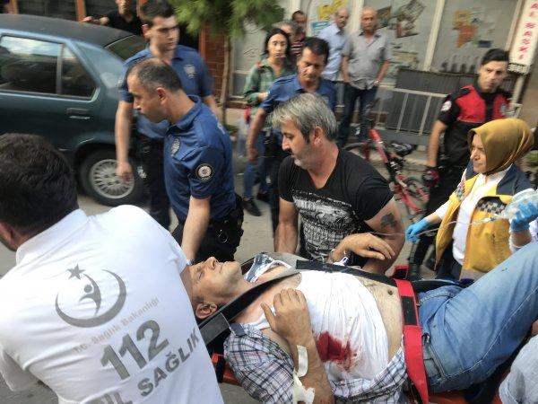 Miras yüzünden kardeşini yaraladı