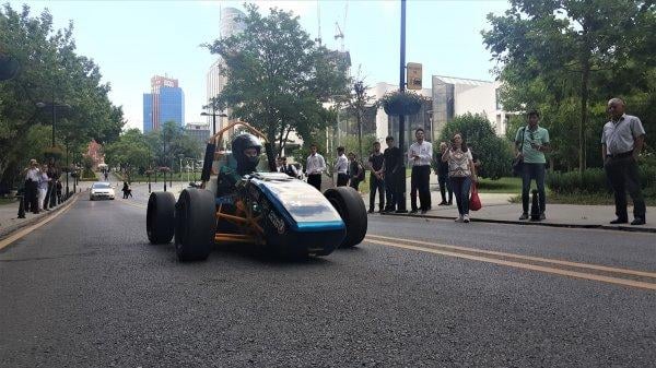 İTÜ de otomobil tasarladı