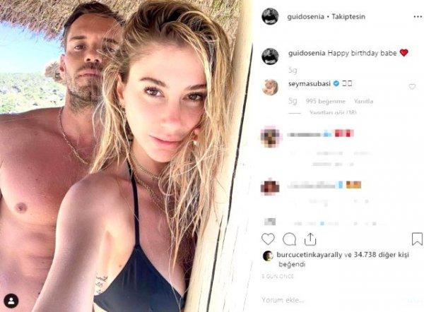 Şeyma Subaşı'nın sevgilisinden İtalyan kız paylaşımı