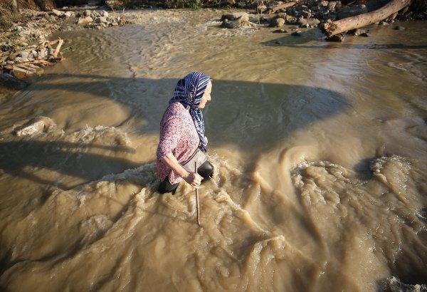 Düzce'deki selde 2 ölü 5 kayıp