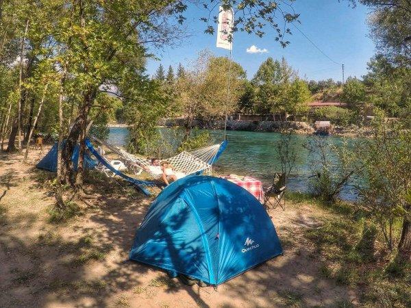 Akdeniz, Ege'de gidilip görülesi kamp alanları