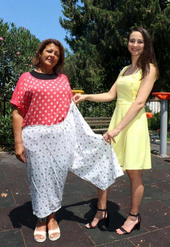 Ölen eşine zayıflama sözü veren kadın 79 kiloya düştü