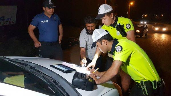 Karabük'te bir sürücü 126 promil alkollü yakalandı