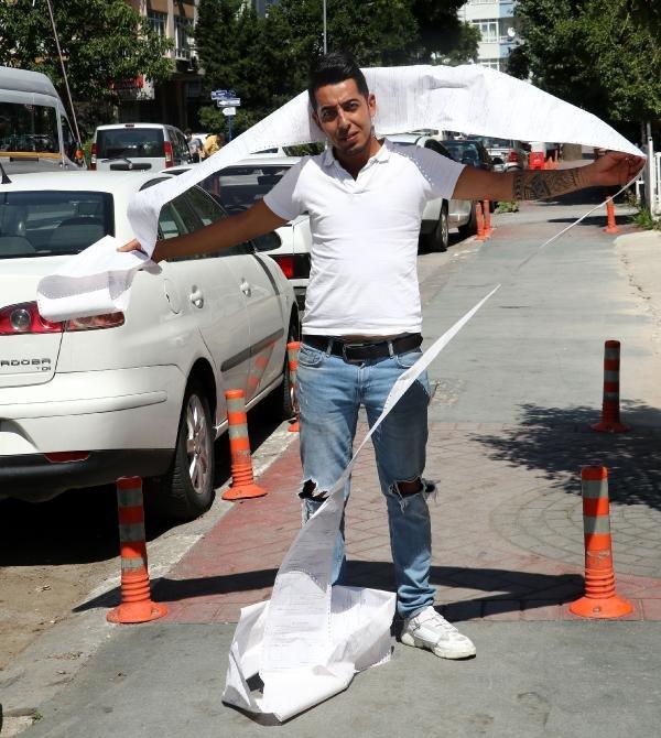 Kurallara uymayan sürücüye 10 ayda 35 trafik cezası