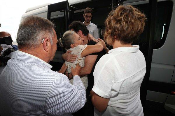 Hakan Atilla ailesine kavuştu