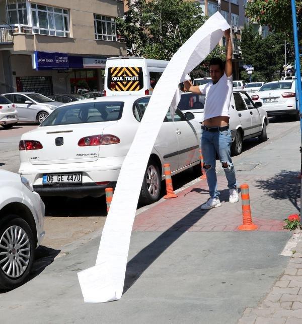 Kurallara uymayan sürücüye 10 ayda 35 trafik cezası