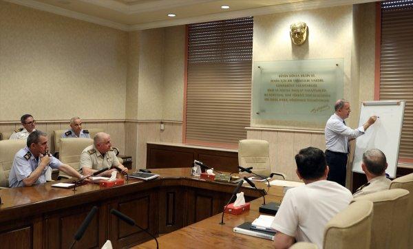 MSB'de kritik güvenli bölge toplantısı yapıldı