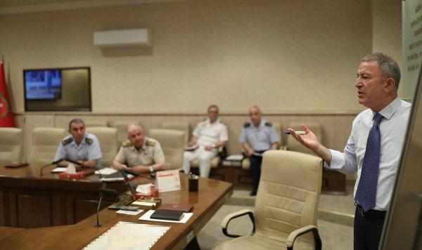 MSB'de kritik güvenli bölge toplantısı yapıldı