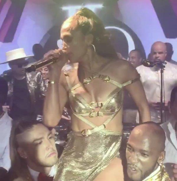 Jennifer Lopez'in 50. yaş günü partisi