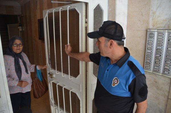 Kahramanmaraş'ta polis hırsızlığı önlemek için çalıştı