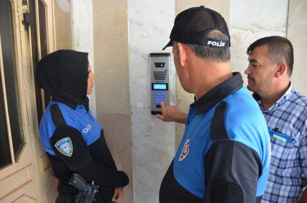 Kahramanmaraş'ta polis hırsızlığı önlemek için çalıştı