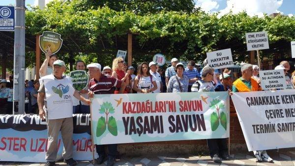 Kaz Dağları'ndaki altın madeni için yapılan ağaç katliamı