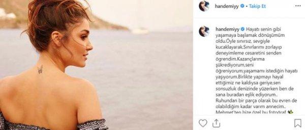 Hande Erçel: Yaşamamı istediğin hayatı yaşıyorum