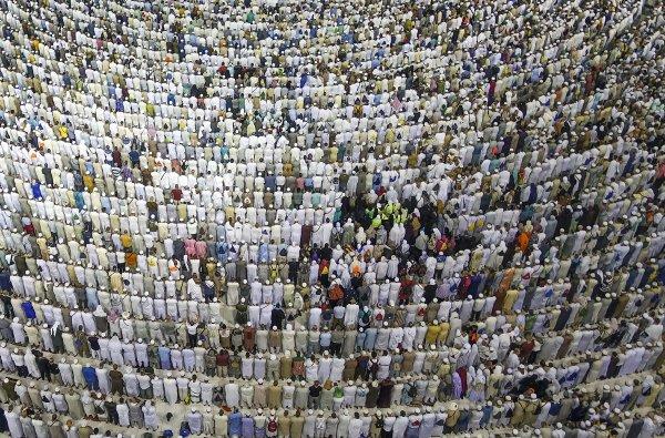 Hacı adayları kutsal topraklarda