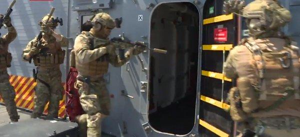 SAT komandoları Doğu Akdeniz görevinde