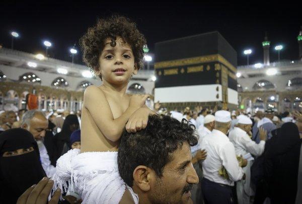 Hacı adayları kutsal topraklarda