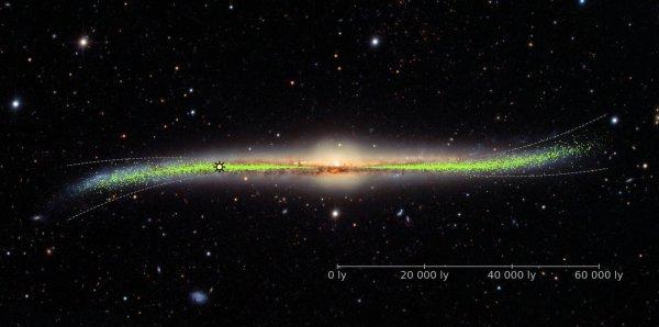 Samanyolu galaksisinin 3 boyutlu haritasını çıkardılar