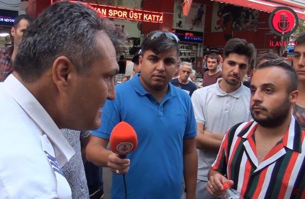 Vatandaşın Suriyeli adamla tartışması