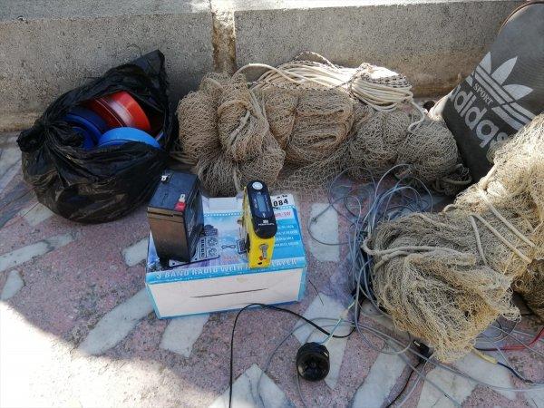 Saka kuşu yakalayanlara 81 bin 795 lira ceza