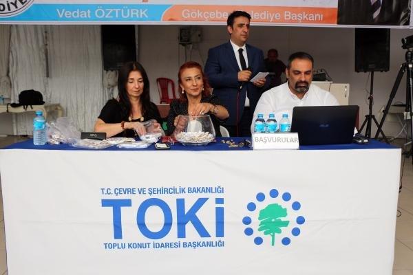 TOKİ Zonguldak'ta kura çekti