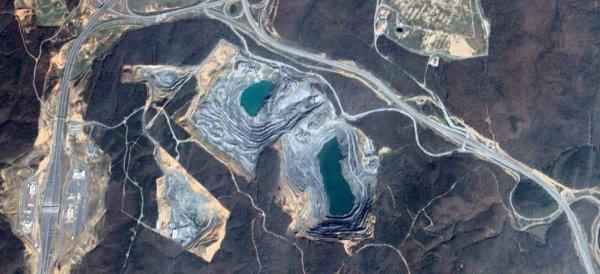 İstanbul'a taş ocaklarının verdiği zarar uydudan görüldü