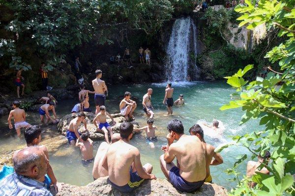 Mardin'in saklı güzelliği Ğurs Vadisi ilgi çekiyor