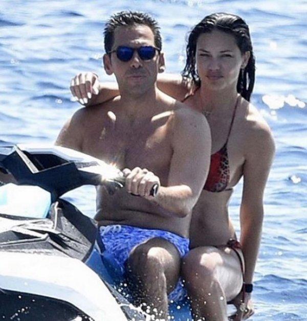 Adriana Lima ve Emir Uyar İtalya'da tatilde