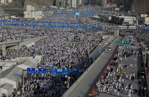 Kutsal topraklardaki Müslümanların Hac sevinci