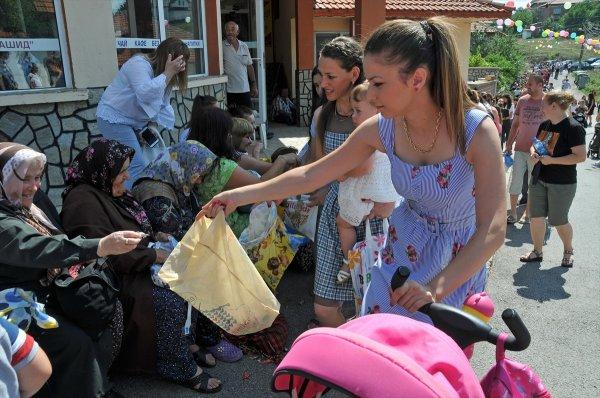 Bulgaristan'da Türk köyünde Şeker Günü