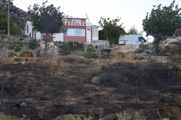 Marmara Adası'nda 80 hektar alan kül oldu