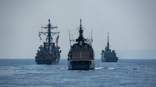 8 ülke Doğu Akdeniz'de tatbikat düzenledi