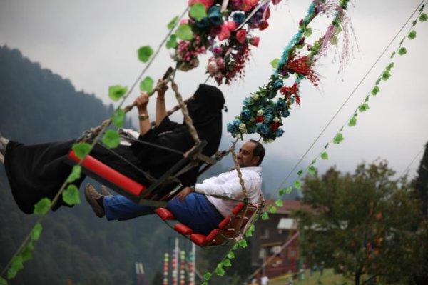 Ayder Yaylası'ndaki salıncaklar kaldırılacak