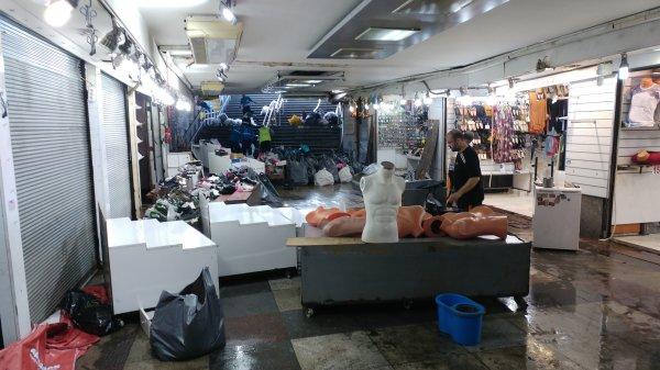 Eminönü'nde sel felaketinin ardından son durum