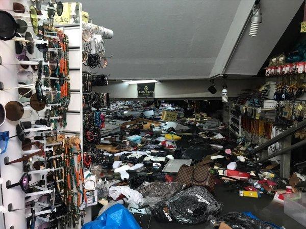 Eminönü'nde sel felaketinin ardından son durum