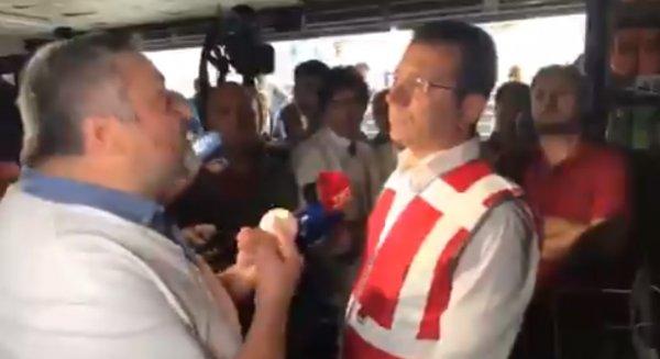 Eminönü esnafının Ekrem İmamoğlu'na tepkisi