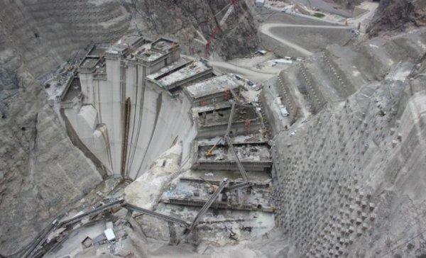 Yusufeli Barajı'nın yüzde 70'i tamamlandı
