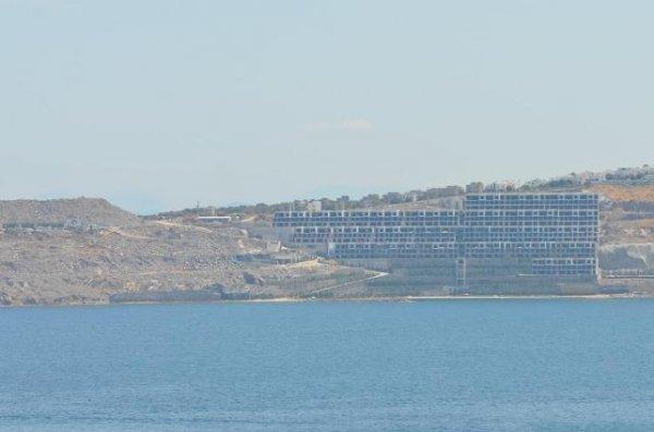 Bodrum'u katleden projenin inşaatı devam ediyor