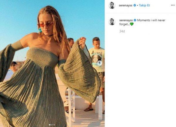 Serenay Sarıkaya: Hiçbir zaman unutmayacağım