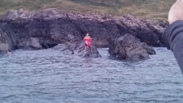 Kuzey Kanalı'nı yüzen en yaşlı Türk: Kamil Alsaran