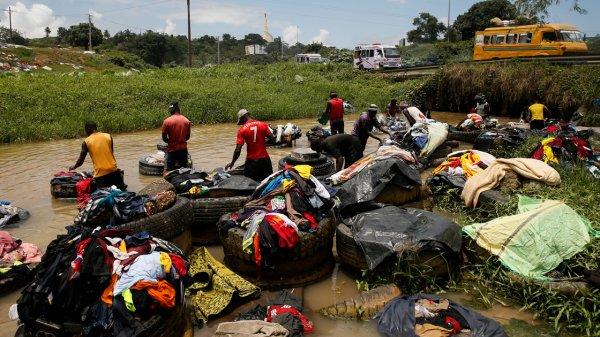 Fildişi Sahili'nin çamaşırcıları: Fanicolar