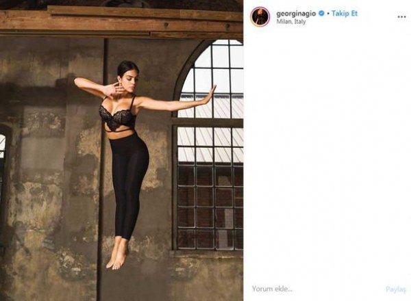 Georgina Rodriguez çekimde