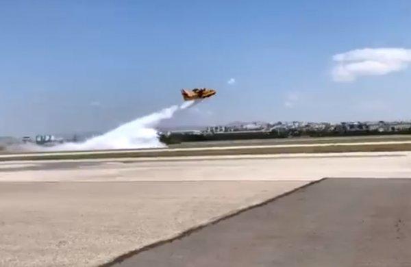 Motoru yok denilen THK uçaklarının yeni görüntüleri