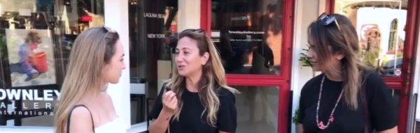 Nalan Apa'nın Amerika'da yaptığı iPhone röportajı