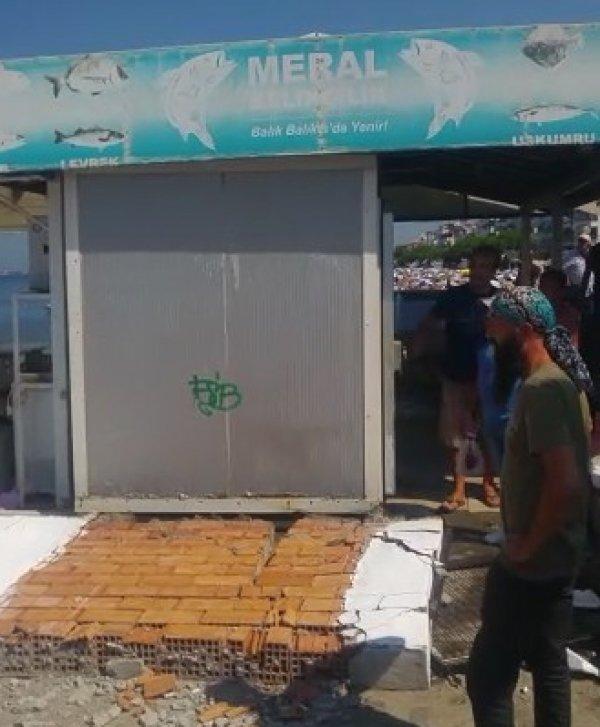 Avşa Adası'nda feribot iskeleye çarptı: 7 yaralı