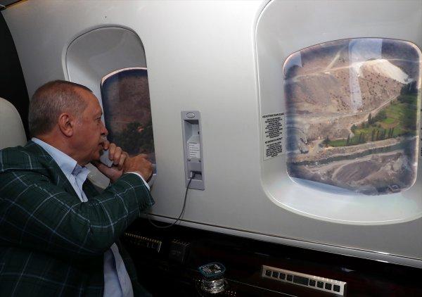 Cumhurbaşkanı Erdoğan, Yusufeli'deki yeni konutları inceledi