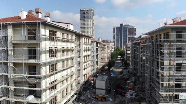Kartal’da yıkılan binaların yerine dikilen binalar