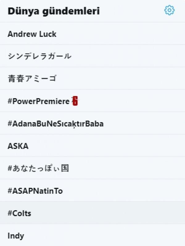 Adana, Twitter'da en çok konuşulan 4 başlık oldu