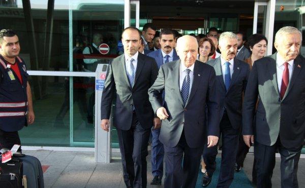 Devlet Bahçeli 4 yıl sonra yeniden uçağa bindi