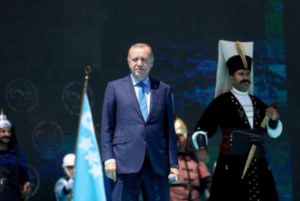 Erdoğan, Malazgirt Zaferi kutlamalarına katıldı