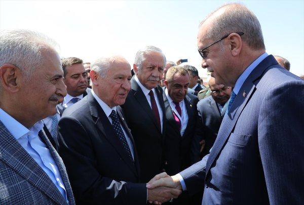 Erdoğan, Malazgirt Zaferi kutlamalarına katıldı